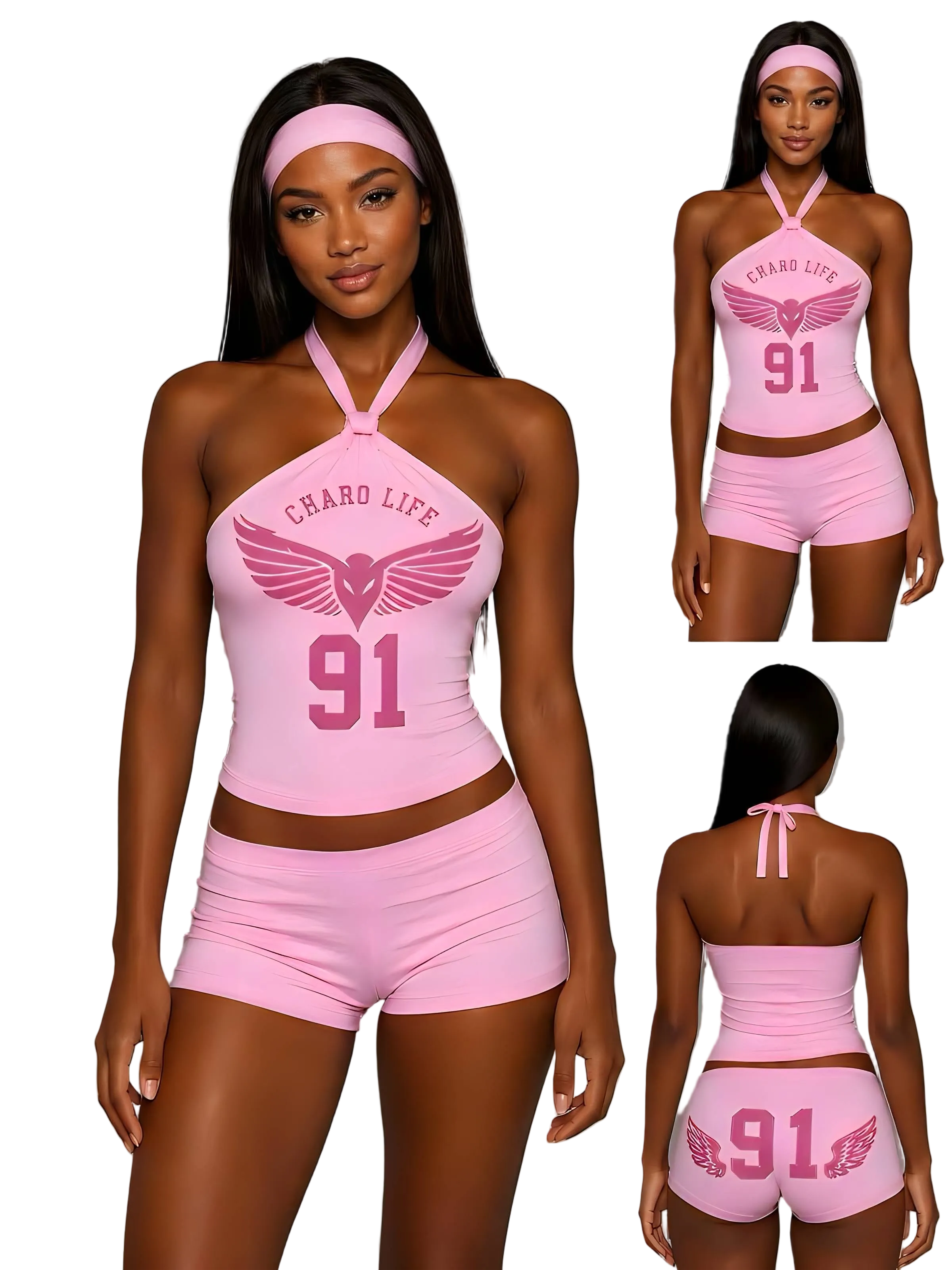 CHARO Pink SET